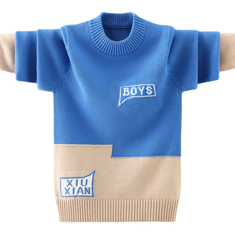 Alejandro Pullover Knitted Warm Sweater - GuGuTon baby store - Baby Fashion - Toddlers Outfits - Babies Outfits - Toddler Clothes - Kids Clothing - Newborn Clothes - Newborn Wear - Kids Wear - Trending Clothes - Trending Outfits - Fall Fashion - Winter Fashion - Girls Clothes - Boys Clothes - Babies Wear - Kids Accessories - KidsWear - Summer Clothes - Summer Fashion - Summer Trend - Falls Sweaters - Tops - Bottom - Jeans - Blouse - Dresses - Newborn Dresses - Toys