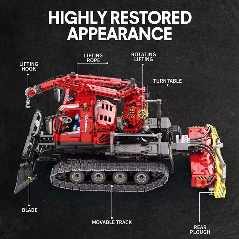 RC Crane Model Building Blocks Kit for Kids