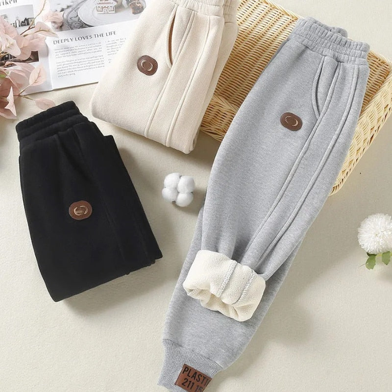 Kids Jogger Unisex Casual School Sport Fleece Trousers Loose Pants - GuGuTon baby store - Baby Fashion - Toddlers Outfits - Babies Outfits - Toddler Clothes - Kids Clothing - Newborn Clothes - Newborn Wear - Kids Wear - Trending Clothes - Trending Outfits - Fall Fashion - Winter Fashion - Girls Clothes - Boys Clothes - Babies Wear - Kids Accessories - KidsWear - Summer Clothes - Summer Fashion - Summer Trend - Falls Sweaters - Tops - Bottom - Jeans - Blouse - Dresses - Newborn Dresses - Toys