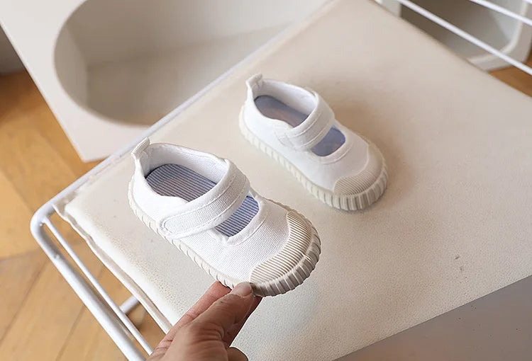 2025 New Spring Baby Girl Shoes Kids Autumn Canvas Shoes
