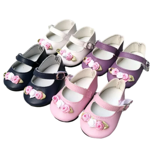 Baby Doll Shoes for 43cm Doll Shoes for 18 Inch Girl Doll Princess Shoes Toy  Accessories
