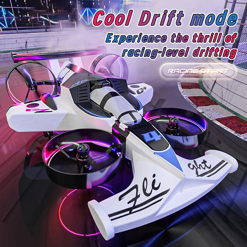 2 in 1 RC Drone Car Dual Mode Rechargeable Remote Control Aircraft