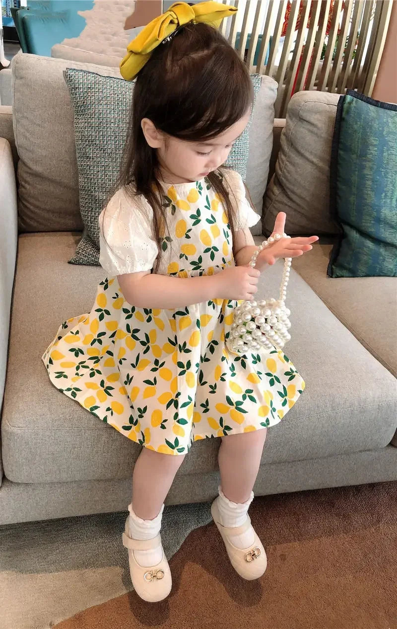 Girl floral dresses princess dress baby girls summer dress flower girl dresses baby girl dress Children dresses فساتين الأطفال