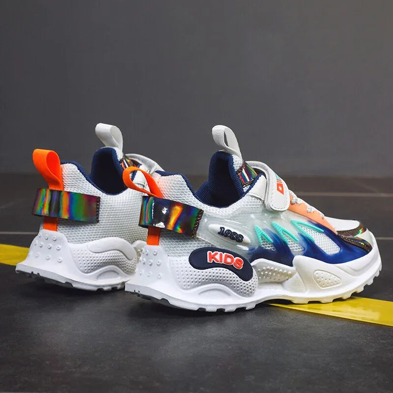 Sports Fashion Boys Mesh Casual Shoes Breathable Sneakers Running - GuGuTon baby store - Baby Fashion - Toddlers Outfits - Babies Outfits - Toddler Clothes - Kids Clothing - Newborn Clothes - Newborn Wear - Kids Wear - Trending Clothes - Trending Outfits - Fall Fashion - Winter Fashion - Girls Clothes - Boys Clothes - Babies Wear - Kids Accessories - KidsWear - Summer Clothes - Summer Fashion - Summer Trend - Falls Sweaters - Tops - Bottom - Jeans - Blouse - Dresses - Newborn Dresses - Toys