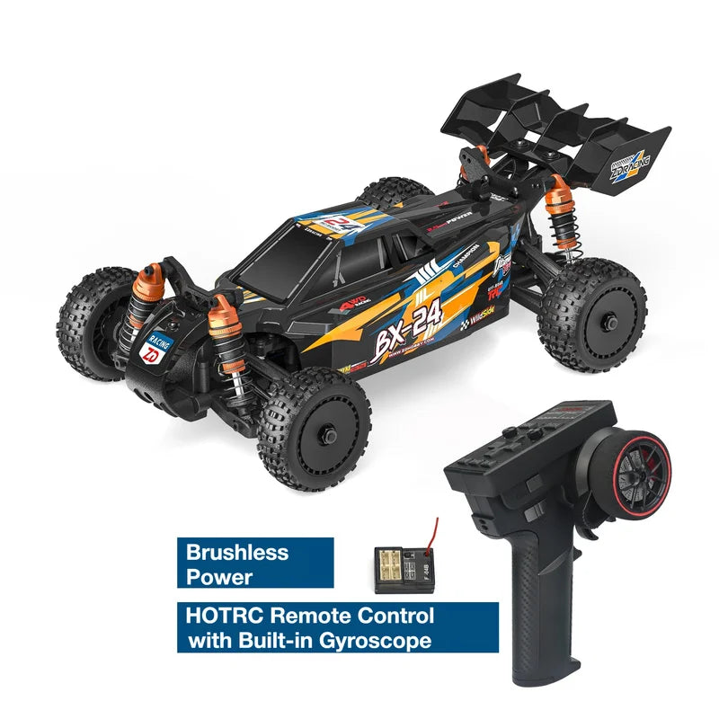 ZD Racing 1:24 BX24 4WD Off-Road RC Remote Control Car Venue Off-Road Racing Carbon Brushed/Brushless Racing Simulation Climbing
