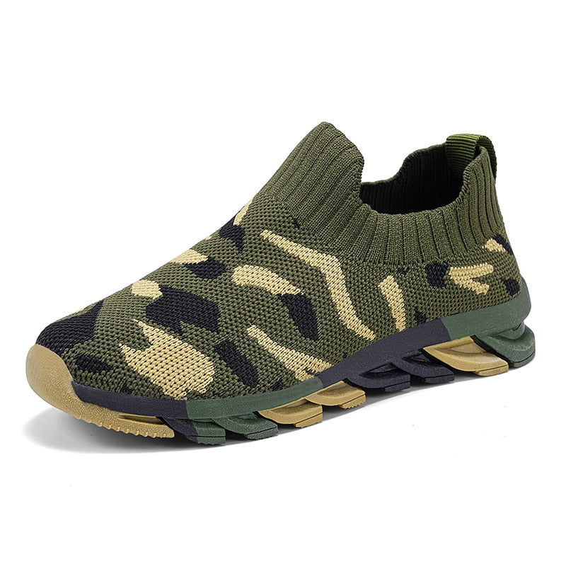 Camouflage Green Sneakers for Boys Kids Shoes