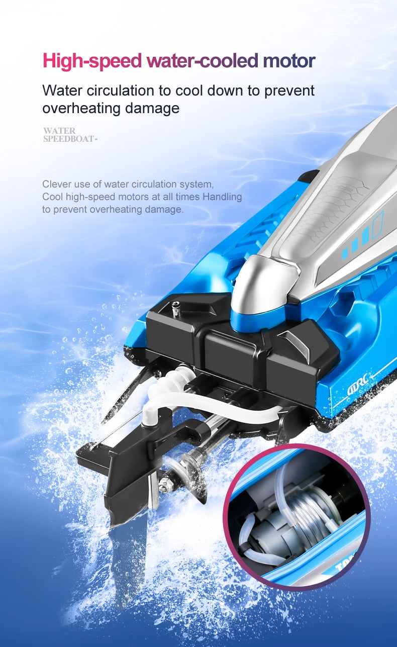 S2 Super Large High-speed Remote Controlled Boat 50KM/H High Horsepower