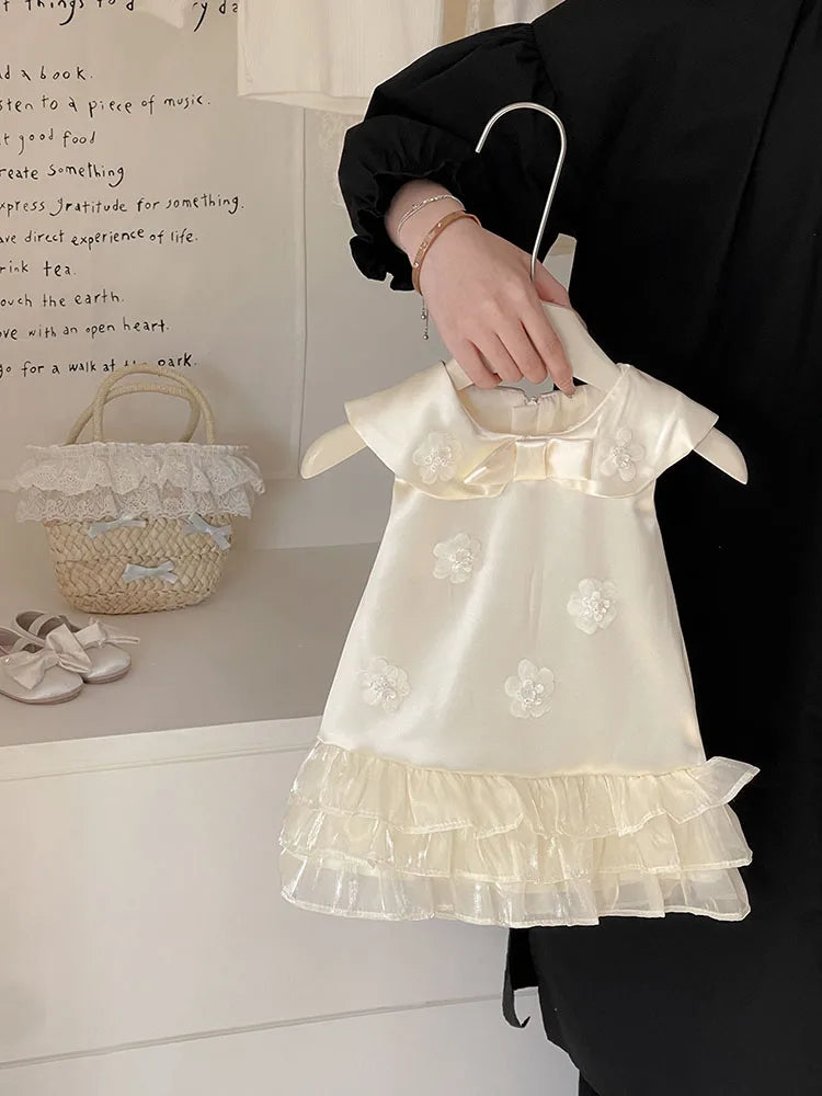 Summer Clothes Kids Girl Children Dresses Girls Elegant Eid Dresses Kids Clothes 2025  Clothing Princess Dress Young Dresses