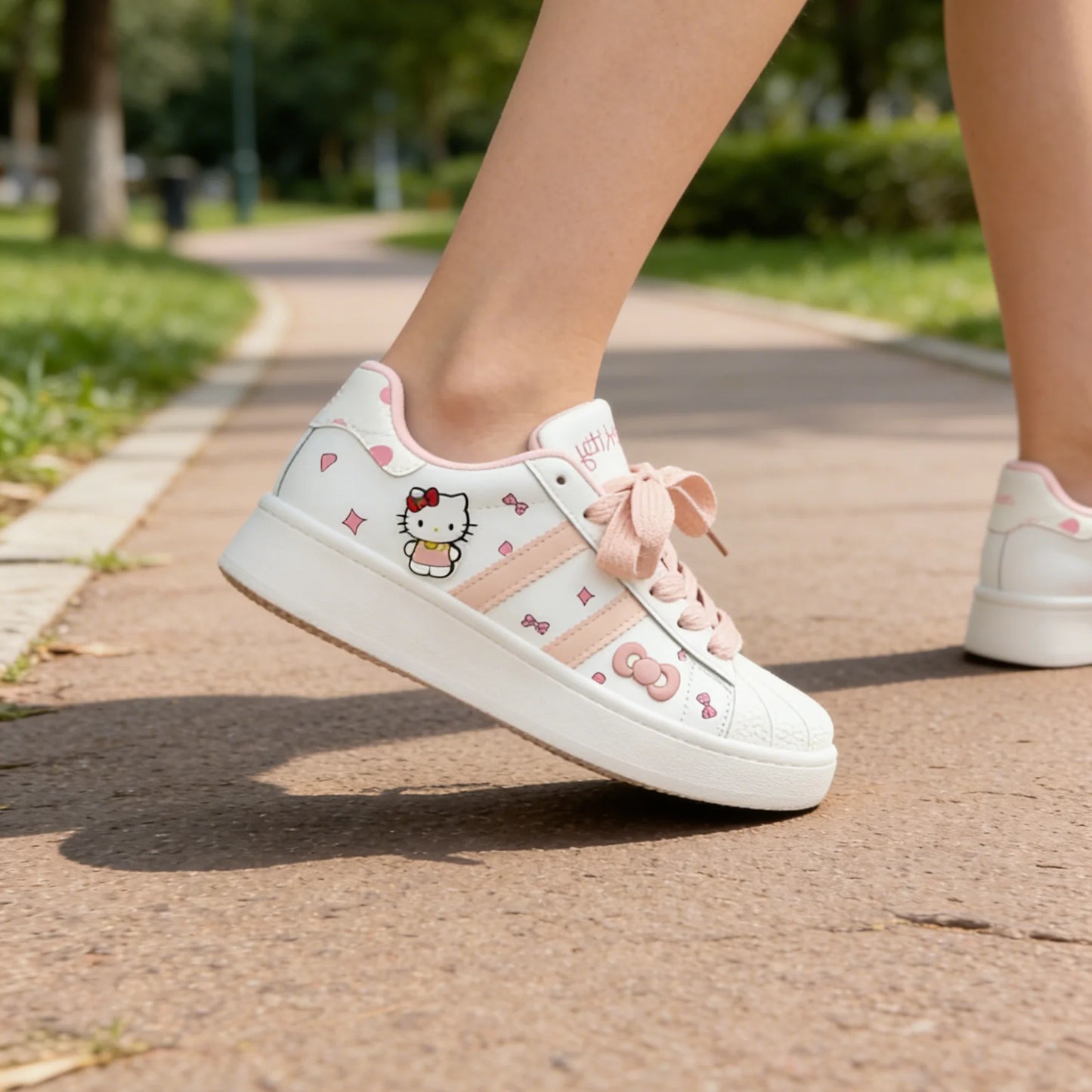 Scarlett Kids Casual Hello Kitty Sneakers - Comfort and Style