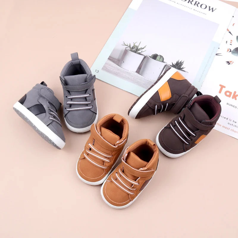 Yankee Baby Shoes Soft Cotton for 0-18 Months Toddlers