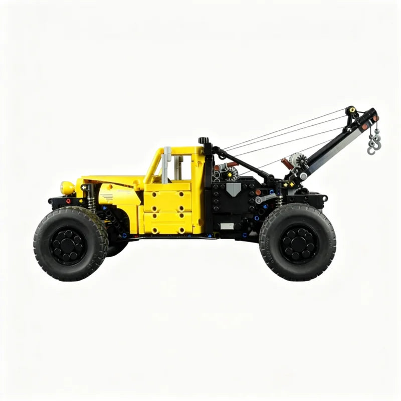 1215pcs MOC Matt S Off Road Recovery Heavy Wrecker Technical Model Building Blocks DIY Gift Creative Collectible Display Decor