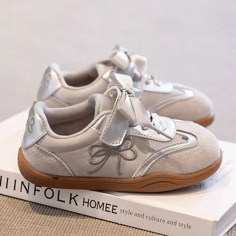 Children's Board Shoes Models Gold Casual Boys Girls Training Shoes Soft Kid Baby Sneakers 2025 Children Casual Shoes