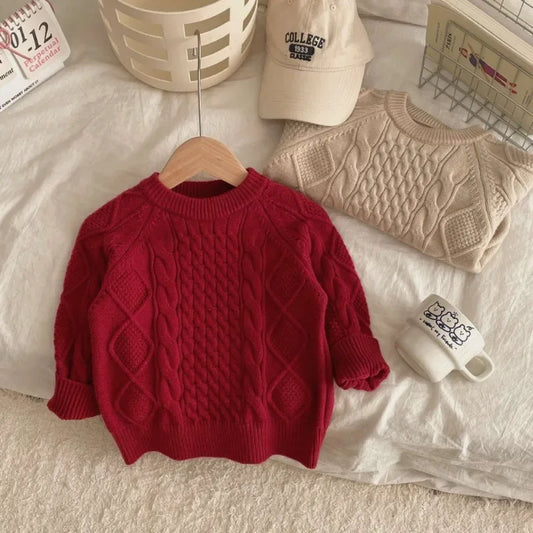 Criss Vintage knitted Twists Sweater