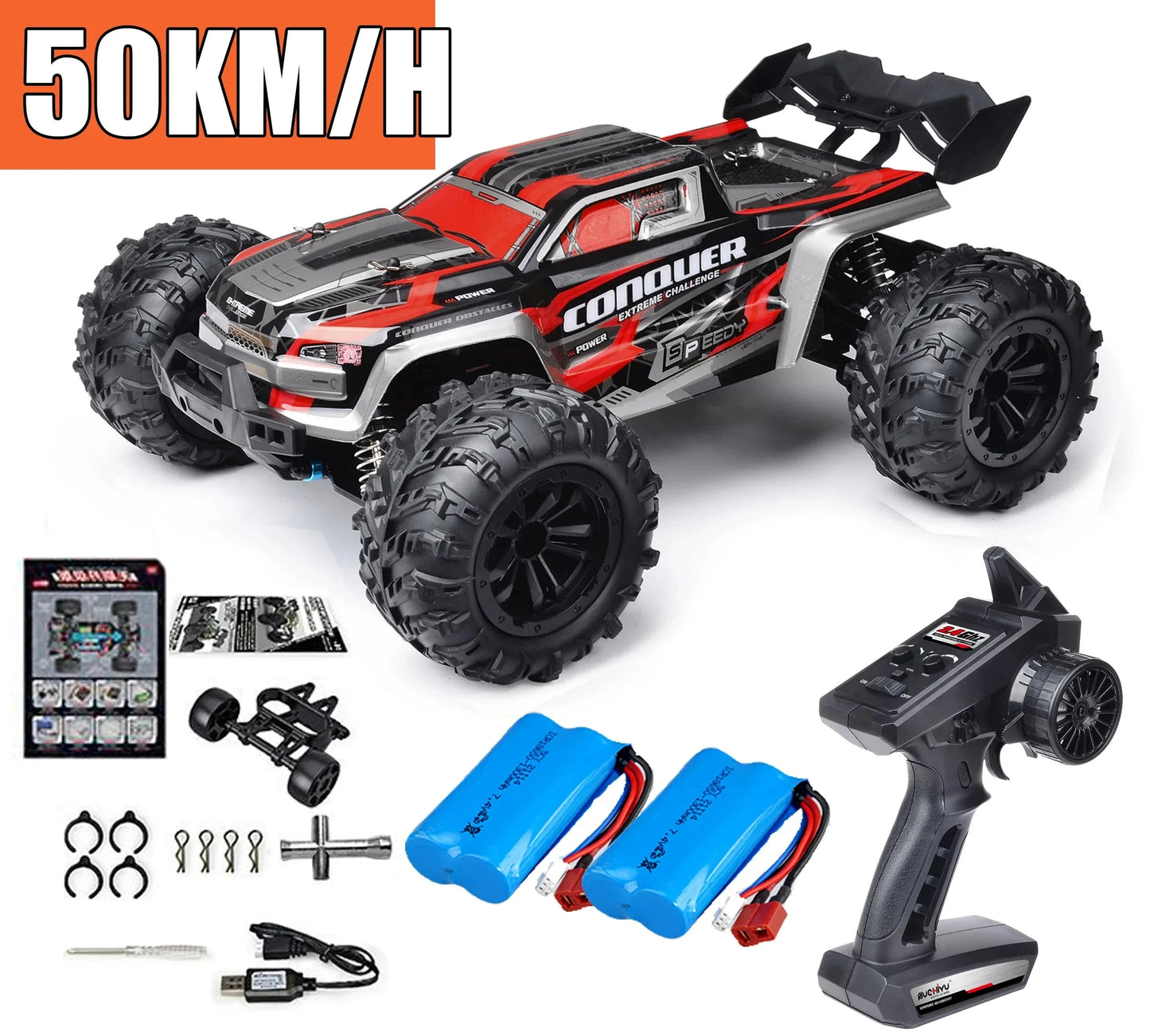Rc Cars Off Road 4x4 16101PRO/16102PRO Brushless 2.4G Remote Control Car 4WD 1/16 High Speed Rc Truck Drift Rc Car Toys for Boys