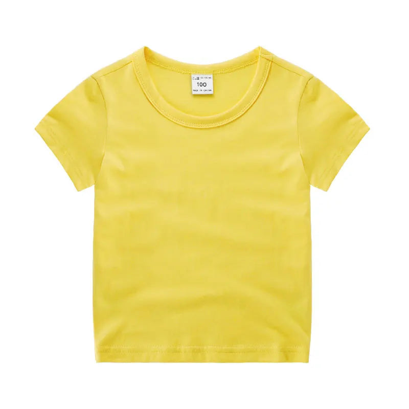 Abigail Summer Kids Sleeve T-Shirt Girls Cotton pure color - GuGuTon baby store - Baby Fashion - Toddlers Outfits - Babies Outfits - Toddler Clothes - Kids Clothing - Newborn Clothes - Newborn Wear - Kids Wear - Trending Clothes - Trending Outfits - Fall Fashion - Winter Fashion - Girls Clothes - Boys Clothes - Babies Wear - Kids Accessories - KidsWear - Summer Clothes - Summer Fashion - Summer Trend - Falls Sweaters - Tops - Bottom - Jeans - Blouse - Dresses - Newborn Dresses - Toys