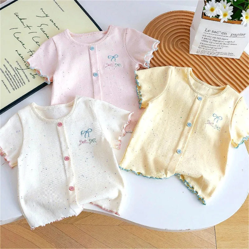Mila Princess Style Winter Baby Girl Tops