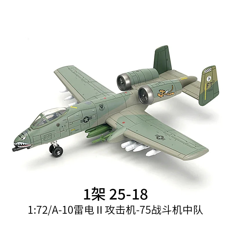 1/72 Creative Military Series Building Blocks A-10 Attack Aircraft Thunderbolt