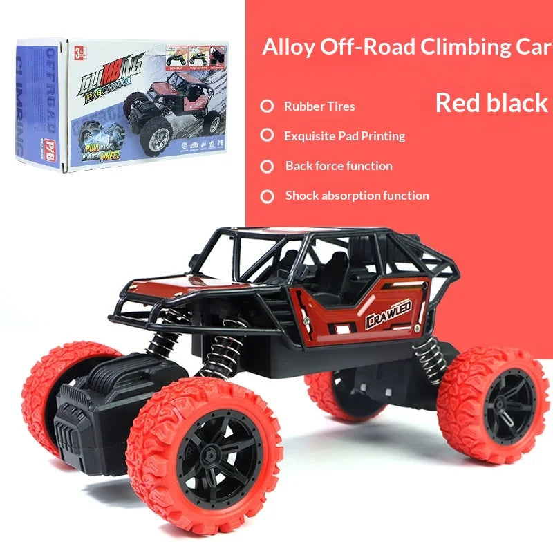 Large Size 2.4g Remote Control Monster Truck 4wd Professional High Speed Rechargeable Off Road Climbing Car Toy For Boys Kids