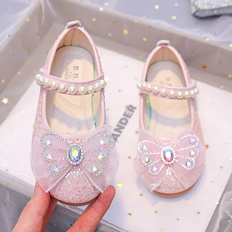 Sloane Children Princess Shoes - Fashionable Flats for Girls