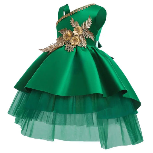 Baby Girl Birthday Dress for Girl 2-10 Year Birthday Dress 2023 New Fashion Cute Princess Baby Dress
