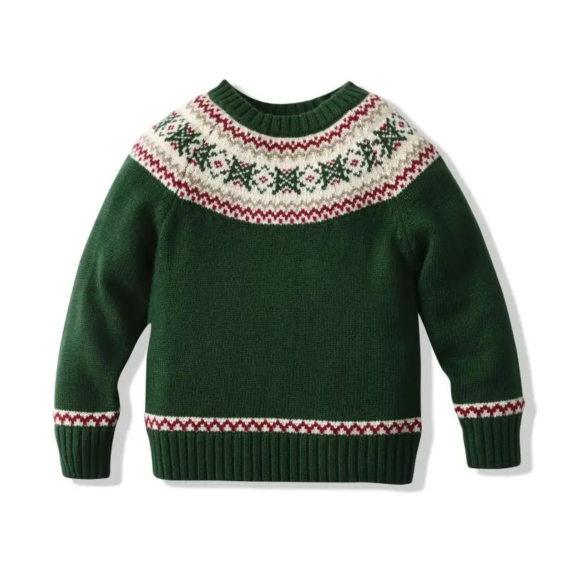 Israel Boys Christmas New Year Sweater