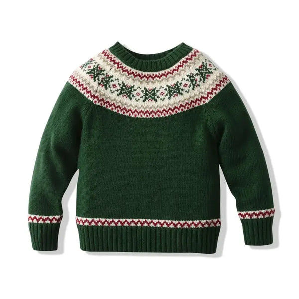 Israel Boys Christmas New Year Sweater