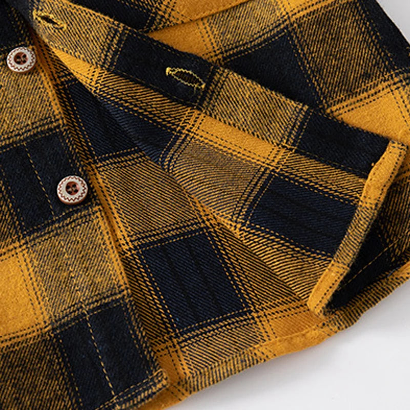 Elvis Cotton Long Sleeved Casual Shirt