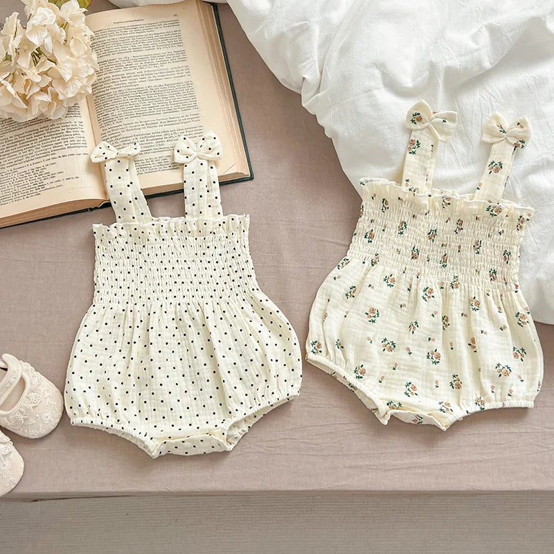 Bow Strap Romper