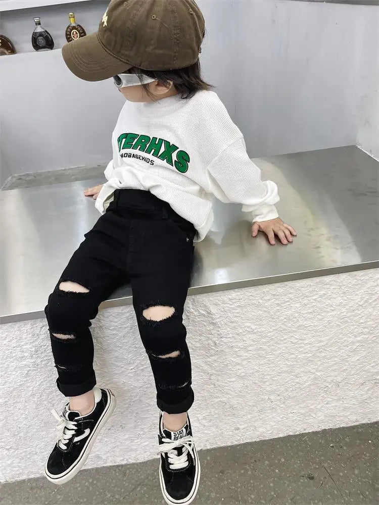 Izan Clothes Casual Pants Denim Clothing Children Baby Boy