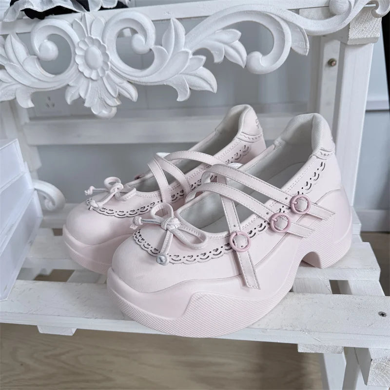 Summer Leilei Gururu Original Sweet Girl Thick Soled Shoes Sports Shoes