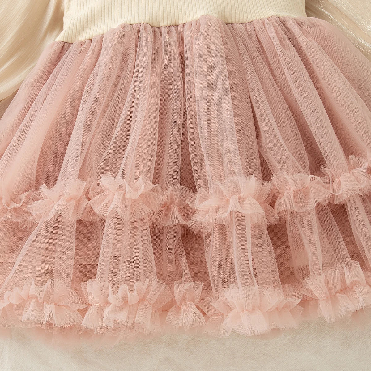 Daija Baby Girl Princess Dress Chiffon with Sweet Bow