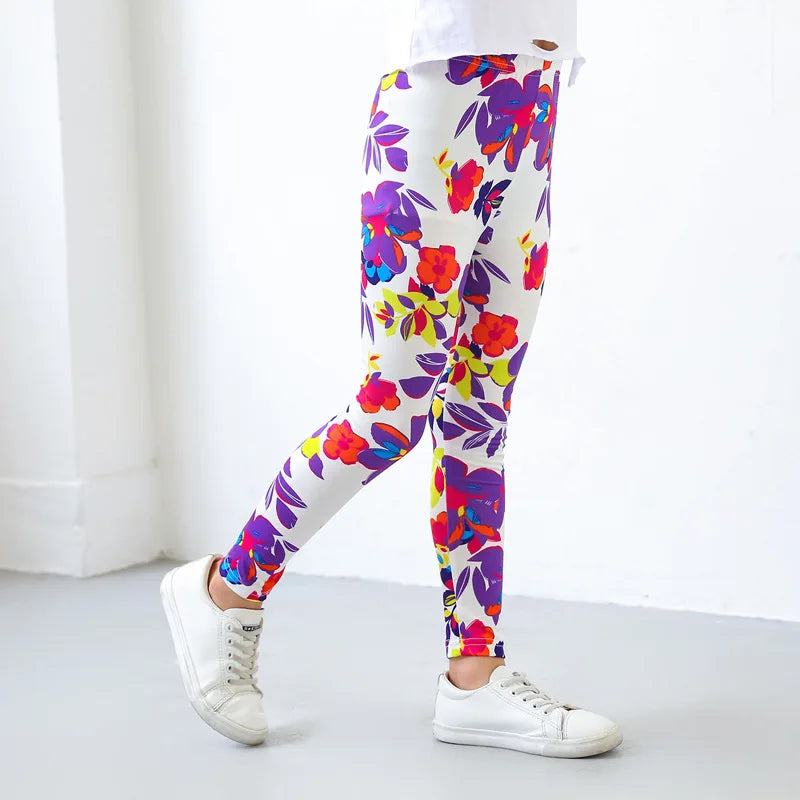 Arden Flower Printing Leggings