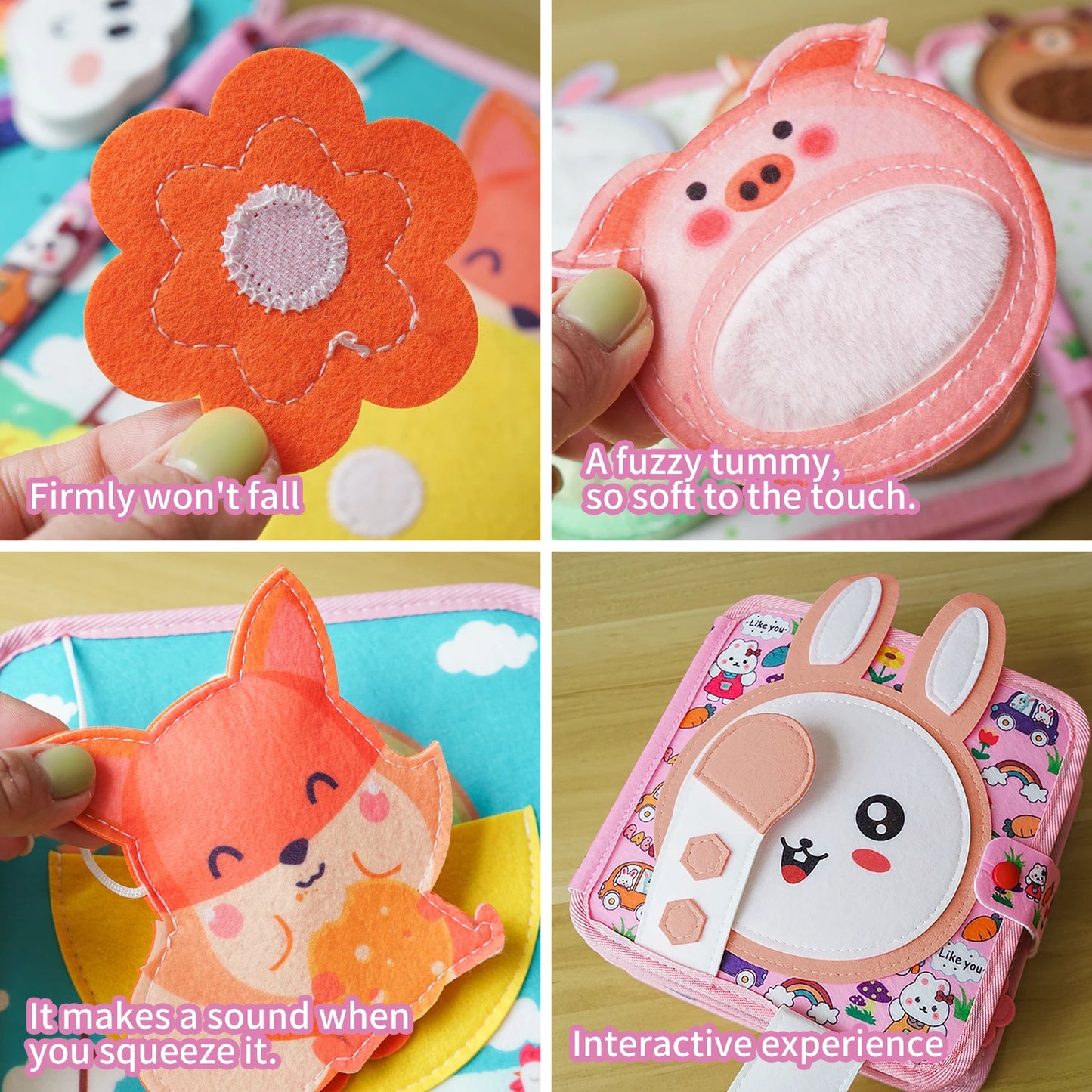 Busy Toddler Montessori Toys, Toddler Travel Toys, Educational Activity Books, Birthday Gifts for Boys and Girls