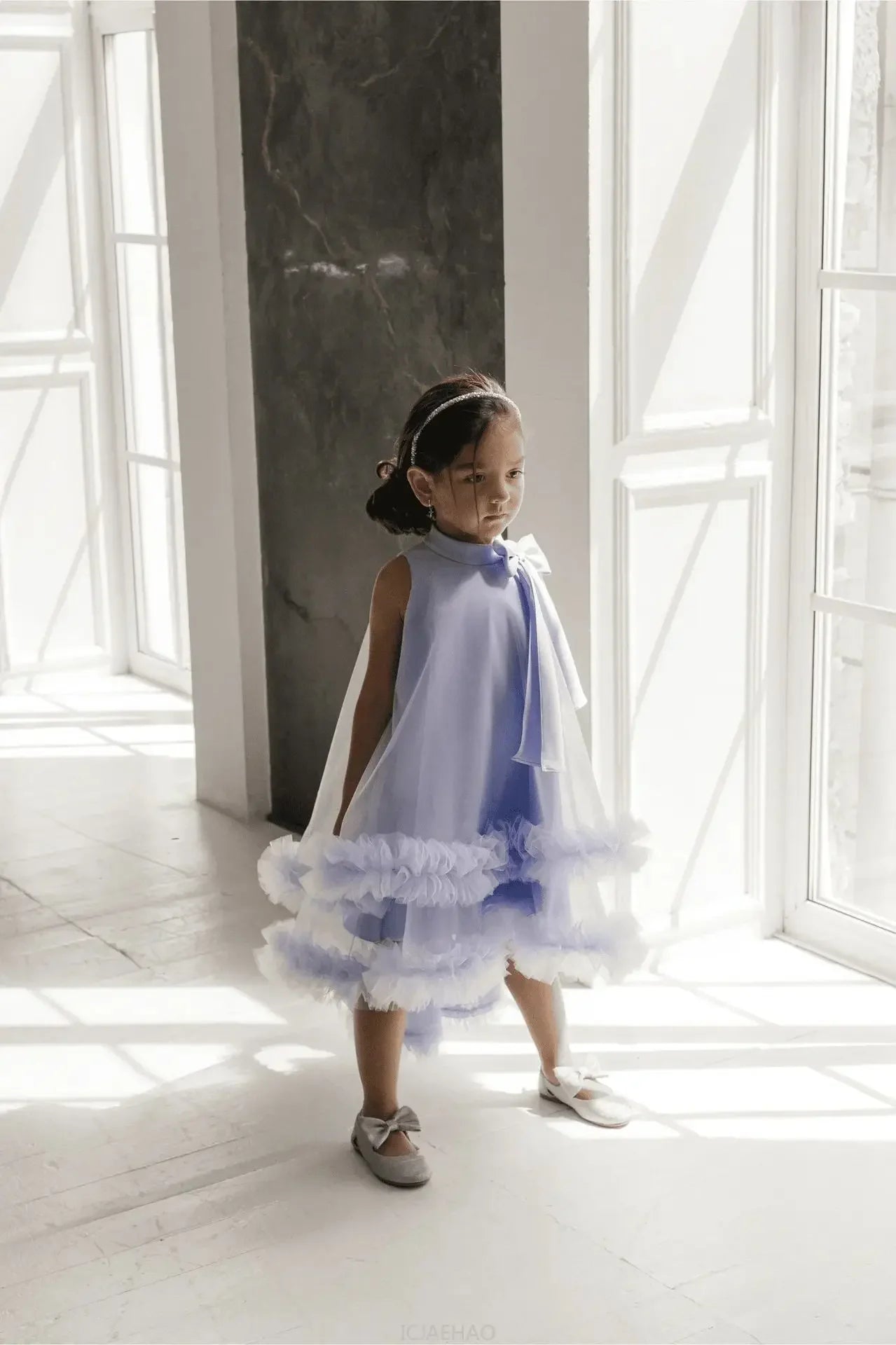 Teen Girl Clothes New Children Birthday Dress Fashion Banquet Party Gown Dresses