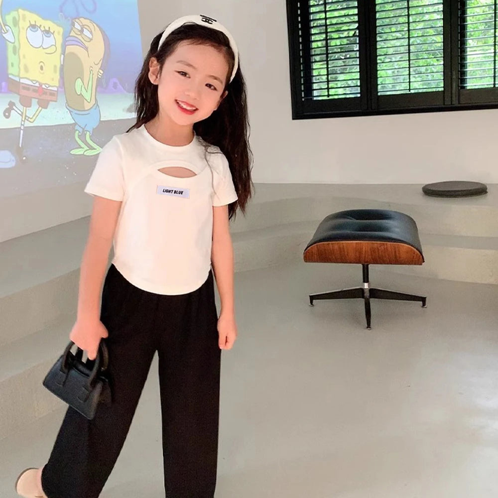 Alba Sleeved T-Shirt toddler Fashion Hollow Out Pullover Children's - GuGuTon baby store - Baby Fashion - Toddlers Outfits - Babies Outfits - Toddler Clothes - Kids Clothing - Newborn Clothes - Newborn Wear - Kids Wear - Trending Clothes - Trending Outfits - Fall Fashion - Winter Fashion - Girls Clothes - Boys Clothes - Babies Wear - Kids Accessories - KidsWear - Summer Clothes - Summer Fashion - Summer Trend - Falls Sweaters - Tops - Bottom - Jeans - Blouse - Dresses - Newborn Dresses - Toys