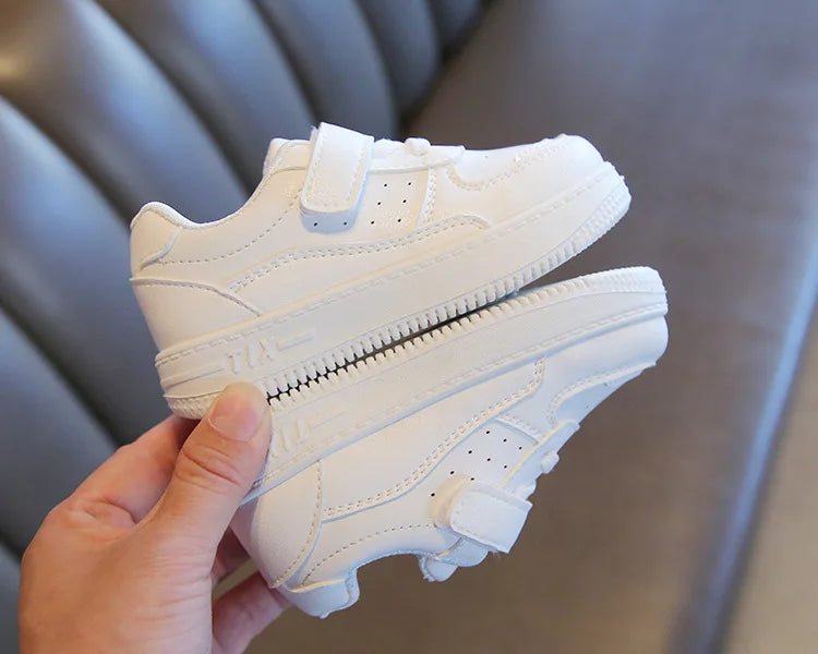 zapatillas Girl shoe spring Autumn Boy White Shoe Casual Running kid Shoe Anti Slip Soft Sole Sneaker kid tenis Hot selling item