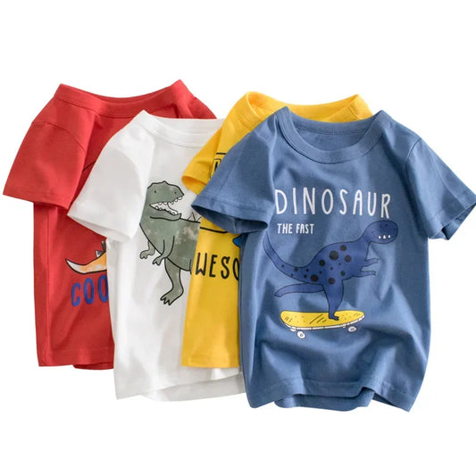 Trevor Children Cotton Short Sleeves Tees