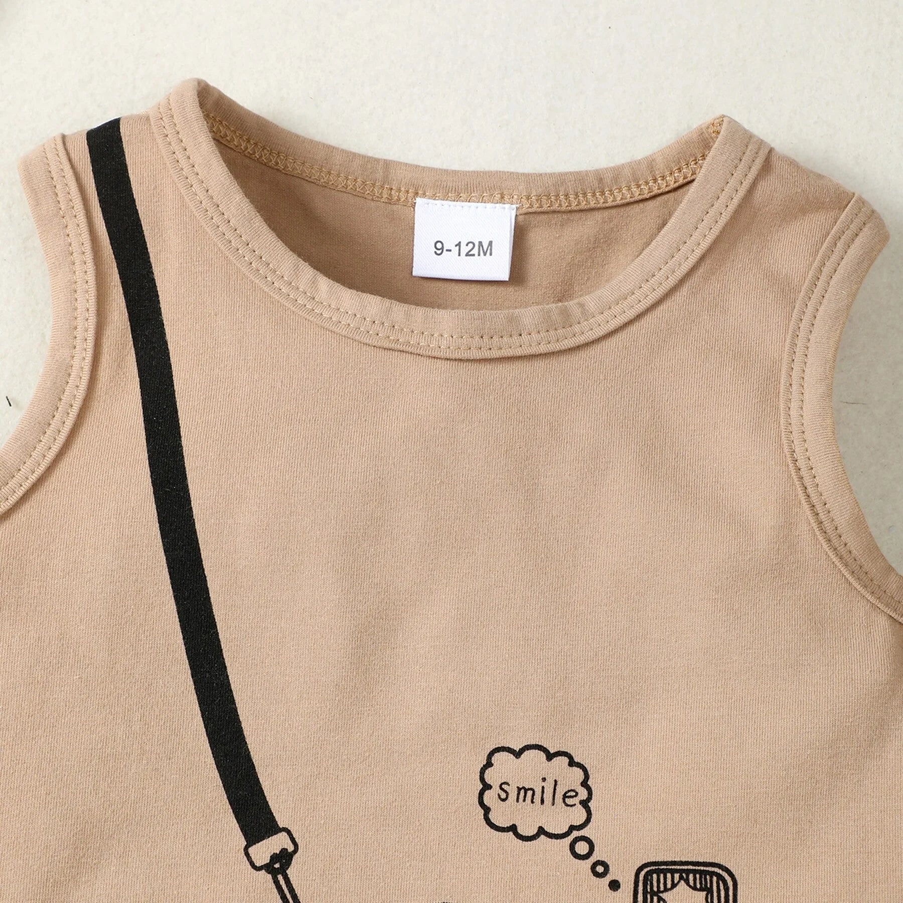 Damian Camera Graphic Tank Top And Shorts Summer Set - GuGuTon baby store - Baby Fashion - Toddlers Outfits - Babies Outfits - Toddler Clothes - Kids Clothing - Newborn Clothes - Newborn Wear - Kids Wear - Trending Clothes - Trending Outfits - Fall Fashion - Winter Fashion - Girls Clothes - Boys Clothes - Babies Wear - Kids Accessories - KidsWear - Summer Clothes - Summer Fashion - Summer Trend - Falls Sweaters - Tops - Bottom - Jeans - Blouse - Dresses - Newborn Dresses - Toys