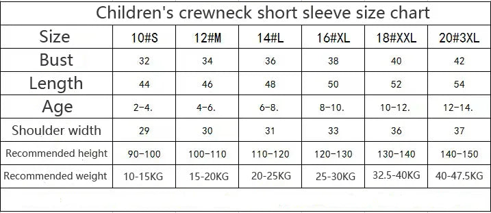 Sophia Summer Children's Sleeved Girls Casual Tops Boys