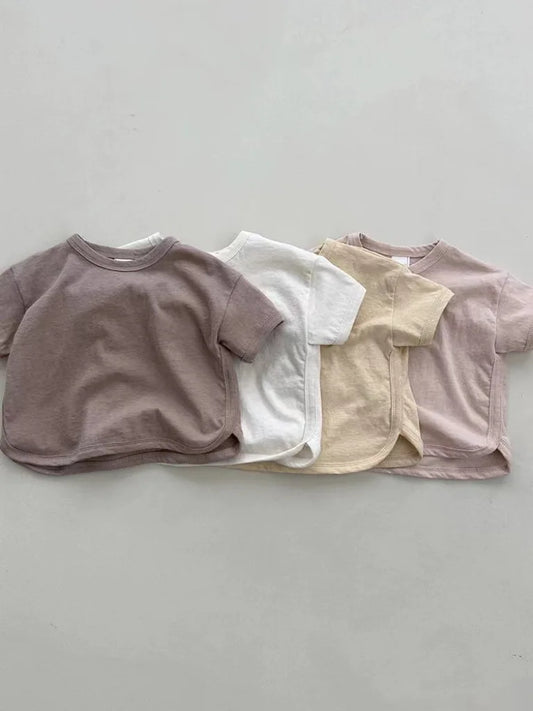 Mateo Infant Cotton Short Sleeve Tees
