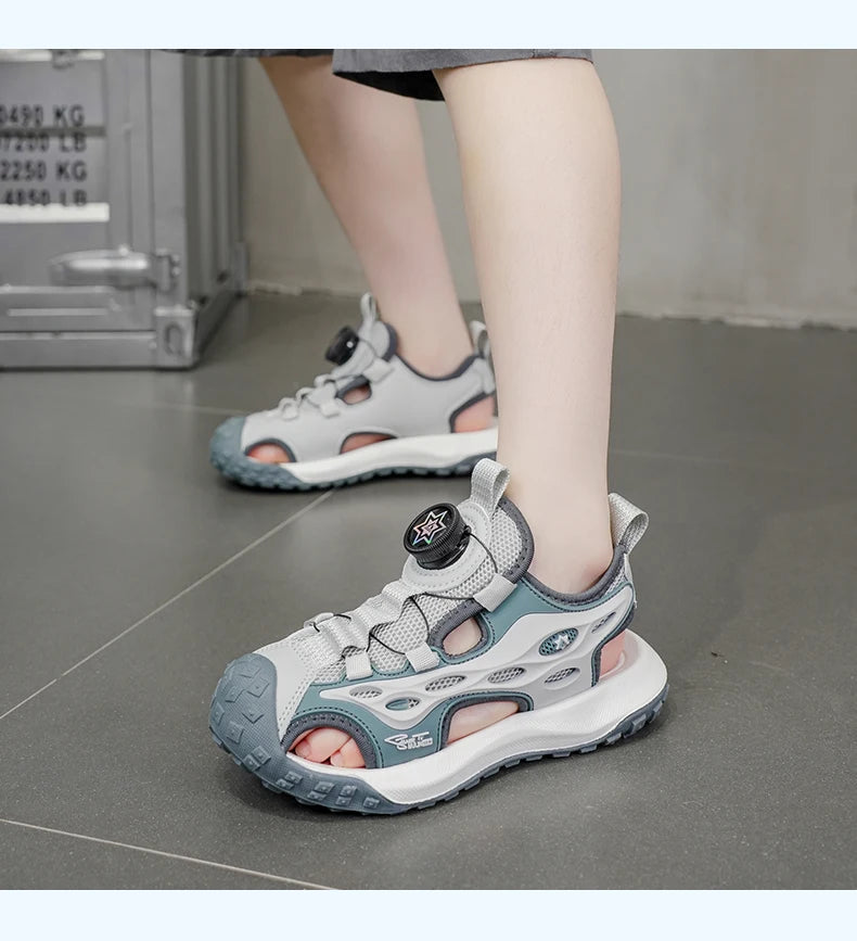 Nasir Kids Summer Shoes Beach Sandal Non-slip for Outdoor Play