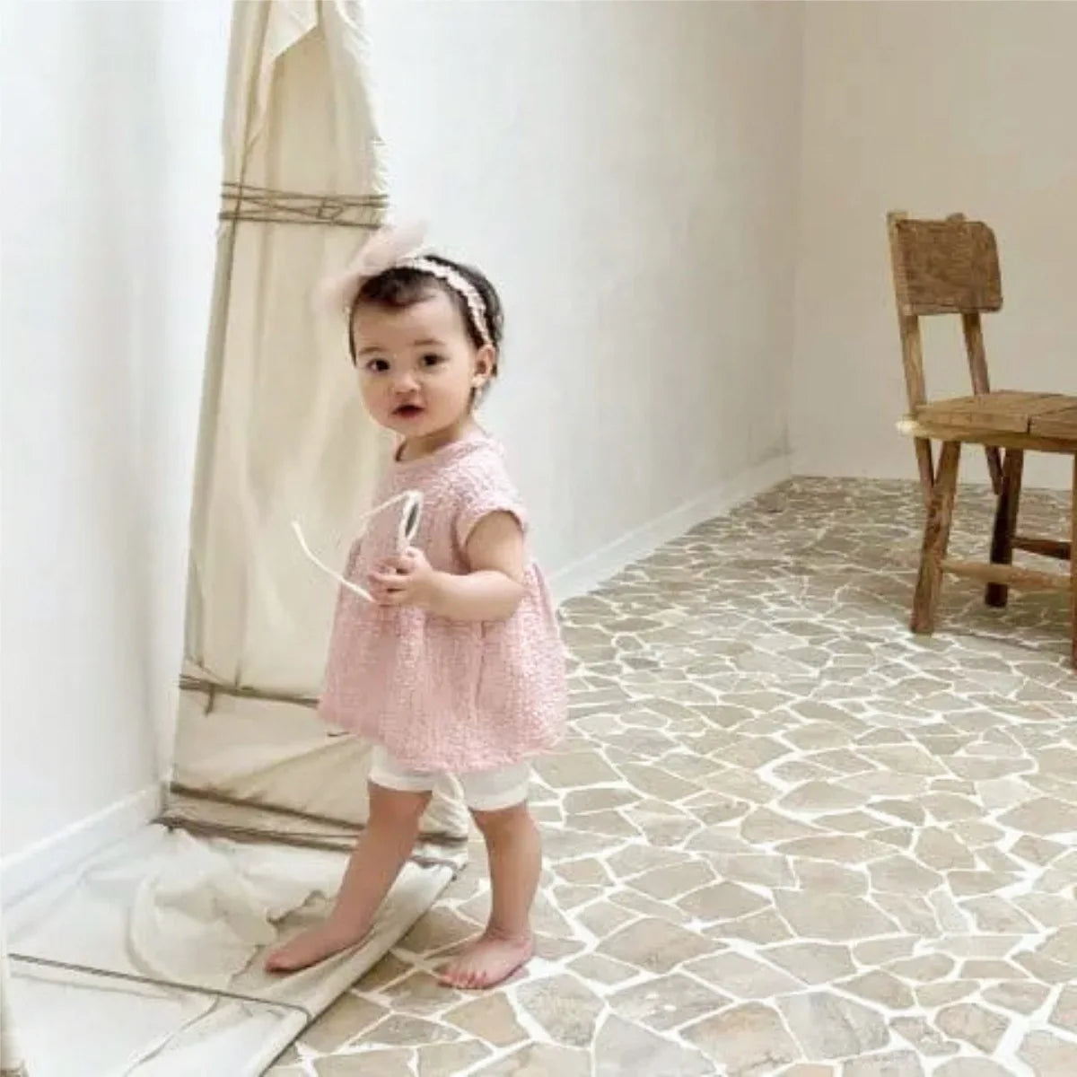 Martina Sleeveless Shirts Dress Solid Tops