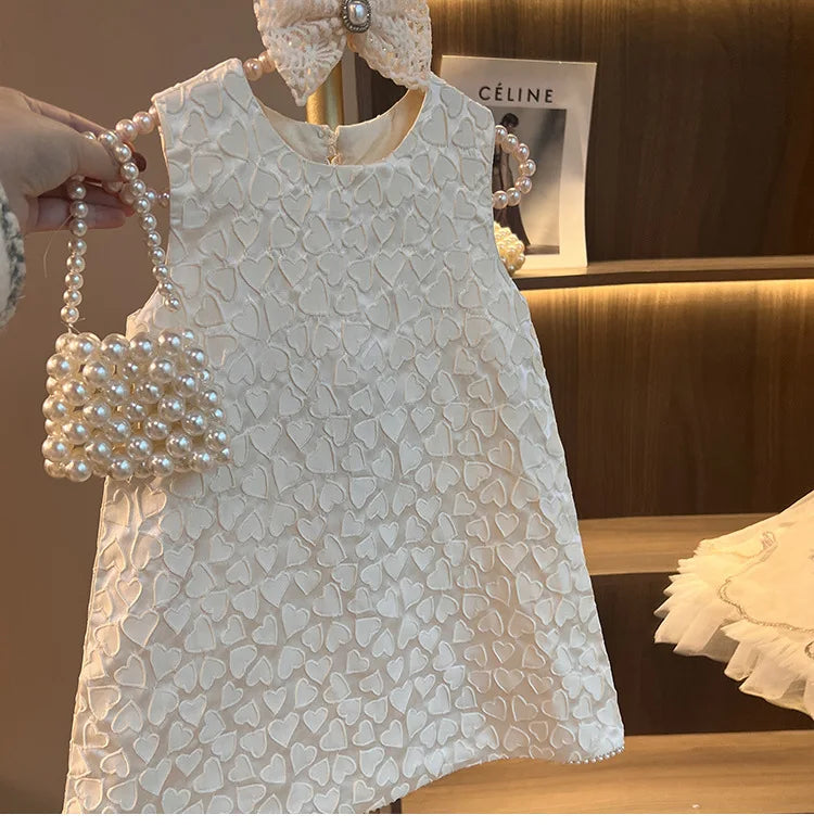Girls' Sundress Princess Dress  Western Style Spring and Summer Children Baby Girl Dress