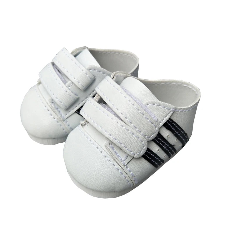 Baby Doll Shoes for 43cm Born Baby Doll Single Shoes Fits for 18" Girl Doll Sequin Shoes Accessories