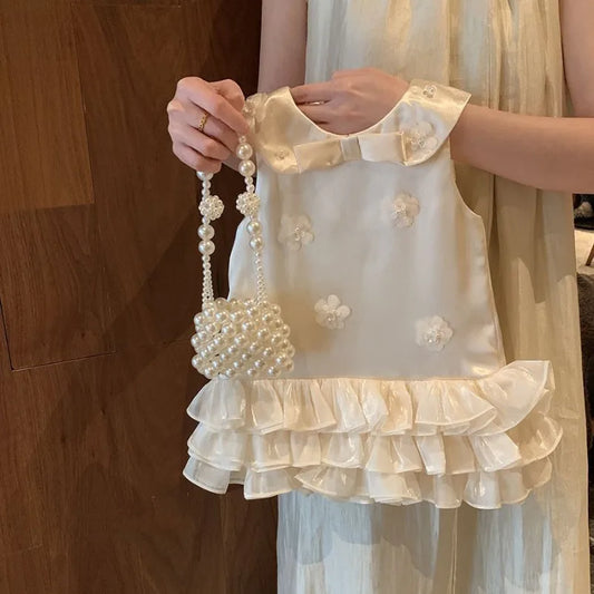Summer Clothes Kids Girl Children Dresses Girls Elegant Eid Dresses Kids Clothes 2025