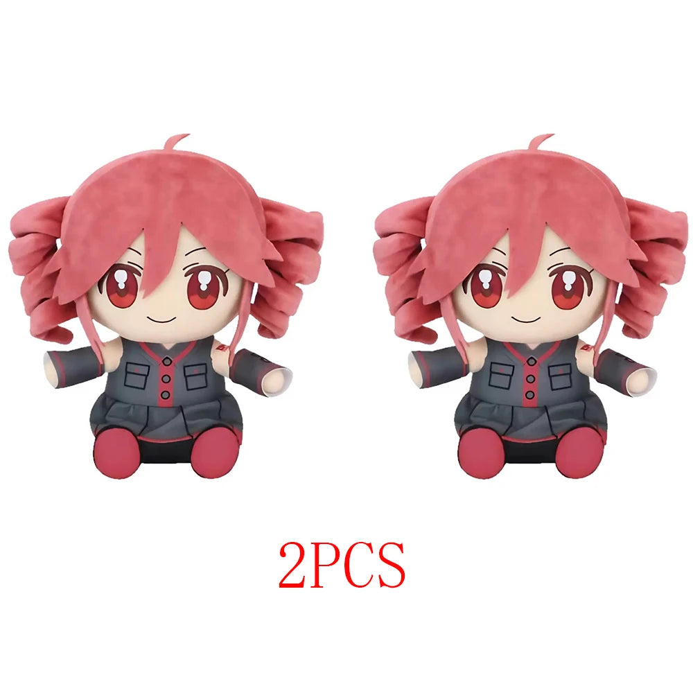 Hot Kasane Teto Plush Toy Soft Doll Stuffed Plushies Figure Anime Cosplay Cartoon Birthday Present Christmas Gift for Fans Girl