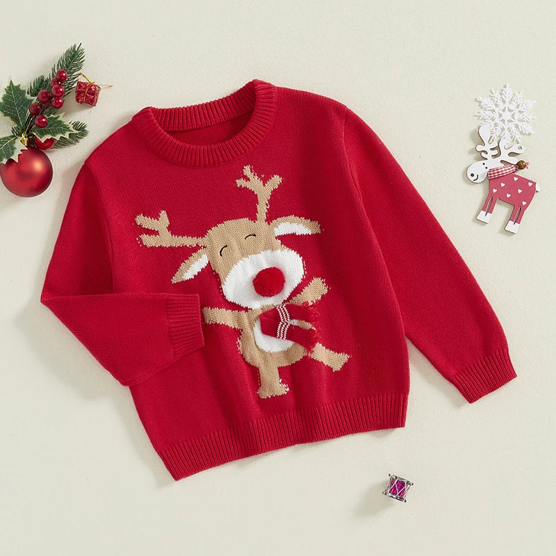 Rodolfo Kids Baby Christmas Sweaters