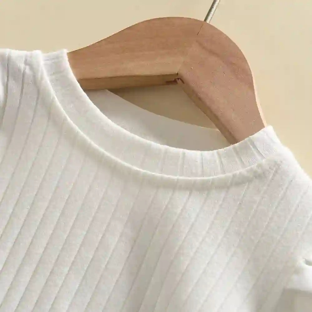 Isabella Bear Leader Puff Long Sleeve Tops