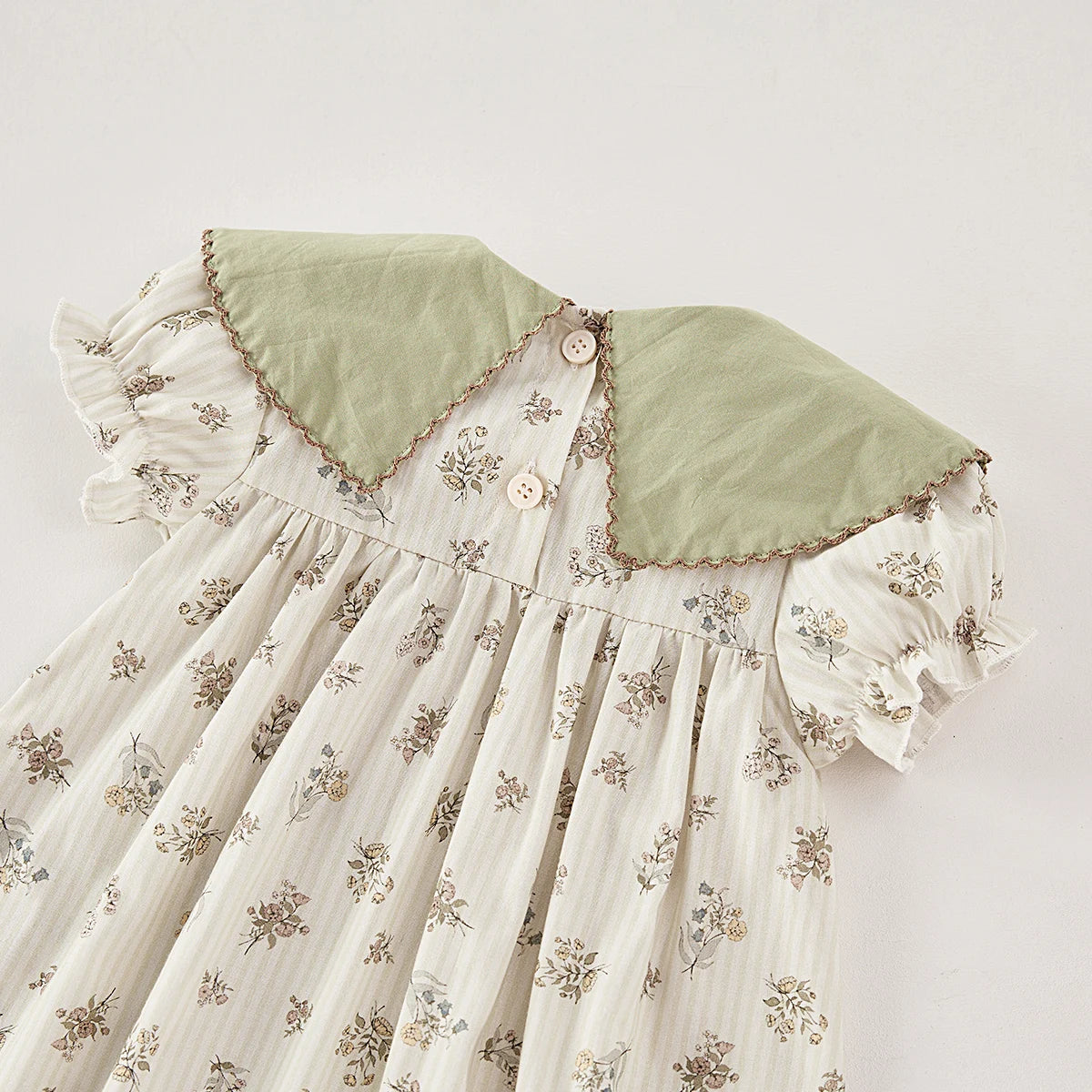 Girls Summer Sleeveless Dress for 2025 with Floral Design