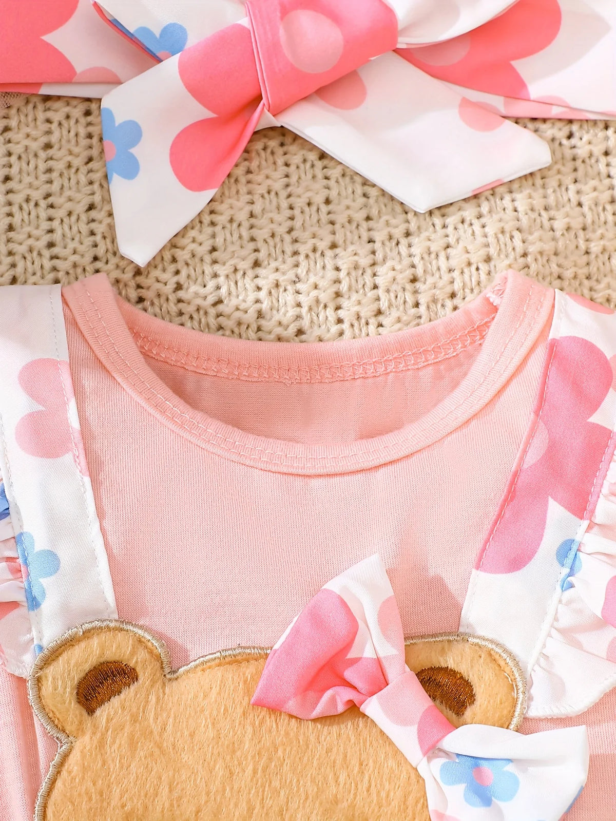 Two-Piece Set of Baby Girl Casual Dresses for Spring and Summer
